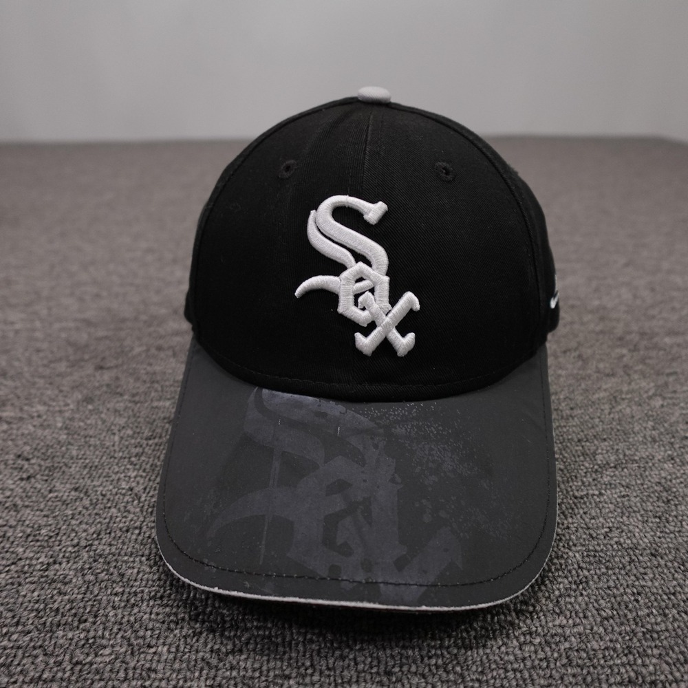 Chicago White Sox Hat Cap Snap Back Boys‎ One Size Black MLB Baseball New Era